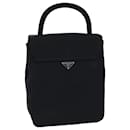 PRADA Hand Bag Nylon Black Auth 72886 - Prada