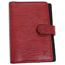 LOUIS VUITTON Epi Agenda PM Day Planner Couverture Rouge R20057 LV Auth 74036 - Louis Vuitton