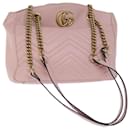 GUCCI GG Marmont Chain Shoulder Bag Pink 443501 Auth am6172 - Gucci