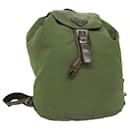 PRADA Backpack Nylon Khaki Auth 73876 - Prada