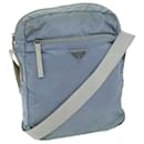 PRADA Shoulder Bag Nylon Light Blue Auth 73872 - Prada