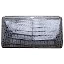 Collection Privée Exotic Animal Leather Clutch - Autre Marque