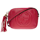 GUCCI Soho Bag in Red Leather - 101895 - Gucci