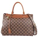 Louis Vuitton Damier Greenwich 2Way Handbag in Brown N41337