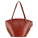 Louis Vuitton Saint-Jacques Shopping Leather Shoulder Bag M52263 in Fair condition