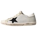 Graue Superstar-Sneaker - Größe EU 37 - Golden Goose Deluxe Brand