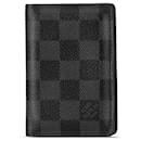 Organisateur de poche Louis Vuitton Damier Graphite noir