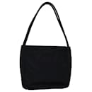 PRADA Shoulder Bag Nylon Black Auth am6205 - Prada