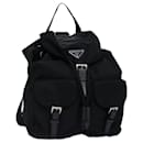 PRADA Backpack Nylon Black Auth 74259 - Prada
