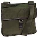 PRADA Shoulder Bag Nylon Khaki Auth 73884 - Prada