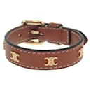 Celine Les Cuirs Bracelet Leather Bracelet 46X623BCF.04GT in Good condition - Céline