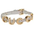 Bracelet en cuir avec logo en cuir tressé Gucci Bracelet en cuir 684631 IAAA1 8078 en excellent état