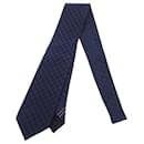 Cravatta in tela con cravatta in seta GG Gucci 456520 4B002 4168 in condizioni eccellenti