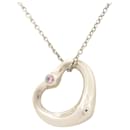 Sterling silver open heart necklace - Tiffany & Co