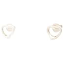Sterling silver Open heart earrings - Tiffany & Co