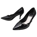CHRISTIAN DIOR SHOES CANNAGE BUCKLE PUMPS KCA261VNI 35 SHOES - Christian Dior