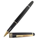MONTBLANC MEISTERSTUCK CLASSIC GOLD PEN MB132457 RESIN ROLLERBALL PEN - Montblanc