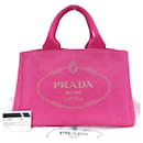 Prada Canapa Logo Handbag Canvas Handbag BN1877 in Good condition