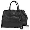 Prada Quilted Leather Handbag Leather Handbag BN2217 in Good condition