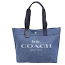 Coach Denim Horse and Carriage Tote Bag Denim Tote Bag  F67415 in Excellent condition