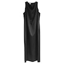 La Collection black silk maxi dress - Autre Marque