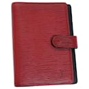 LOUIS VUITTON Epi Agenda PM Day Planner Couverture Rouge R20057 LV Auth 74045 - Louis Vuitton