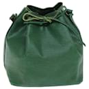 LOUIS VUITTON Epi Petit Noe Shoulder Bag Green M44104 LV Auth 73532 - Louis Vuitton