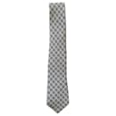 Optical pattern tie by Hermès Paris.