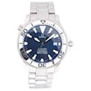 Omega Seamaster 2255.80 80583324 SS AT 41mm Blue-Face Watch