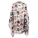 Alexander McQueen Memento Mori Silk Cape - Alexander Mcqueen