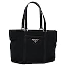 PRADA Tote Bag Nylon Black Auth am6226 - Prada