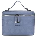 Trousse de toilette Dior Cannage Diortravel D-Lite bleue