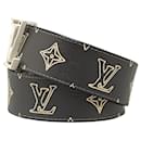 Ceinture réversible emblématique LV noire Louis Vuitton