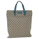 Sac cabas GUCCI GG Supreme PVC Beige 131258 Auth 73609 - Gucci