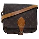LOUIS VUITTON Monogram Cartouchiere MM Shoulder Bag Vintage M51253 Auth th4885 - Louis Vuitton