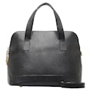 Celine Leather 2WAY Handbag Shoulder Bag Black in Very Good Condition - Céline