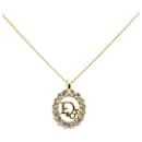 Dior CD Icon Chain Necklace  Metal Necklace in Good condition