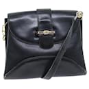 GUCCI Sac Bandoulière Cuir Noir Auth 73737 - Gucci