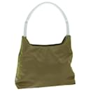 PRADA Shoulder Bag Nylon Khaki Auth 73883 - Prada
