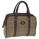 Bolso de mano Burberrys Nova Check Lona Beige Auth yk12280 - Autre Marque