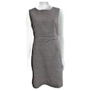 DvF Carrie two fitted shift dress jaquard weave - Diane Von Furstenberg