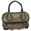 GUCCI GG Crystal Hand Bag Beige 223962 Auth 73606 - Gucci