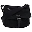 PRADA Shoulder Bag Nylon Black Auth fm3426 - Prada