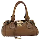Chloe Paddington Hand Bag Leather Brown Auth am6253 - Chloé