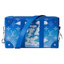 Bolsa LOUIS VUITTON em couro azul - 101904 - Louis Vuitton