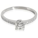 Tiffany & Co. Novo Engagement Ring in  Platinum H VS1 0.89 CTW