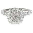Tiffany & Co. Soleste Engagement Ring in Platinum G VS1 1.04 CTW