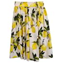 Jupe citron Dolce & Gabbana en coton jaune