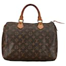 Louis Vuitton Speedy 30 Canvas Handbag M41526 in Fair condition
