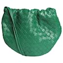 Mini bolsa The Valve verde escuro - Bottega Veneta